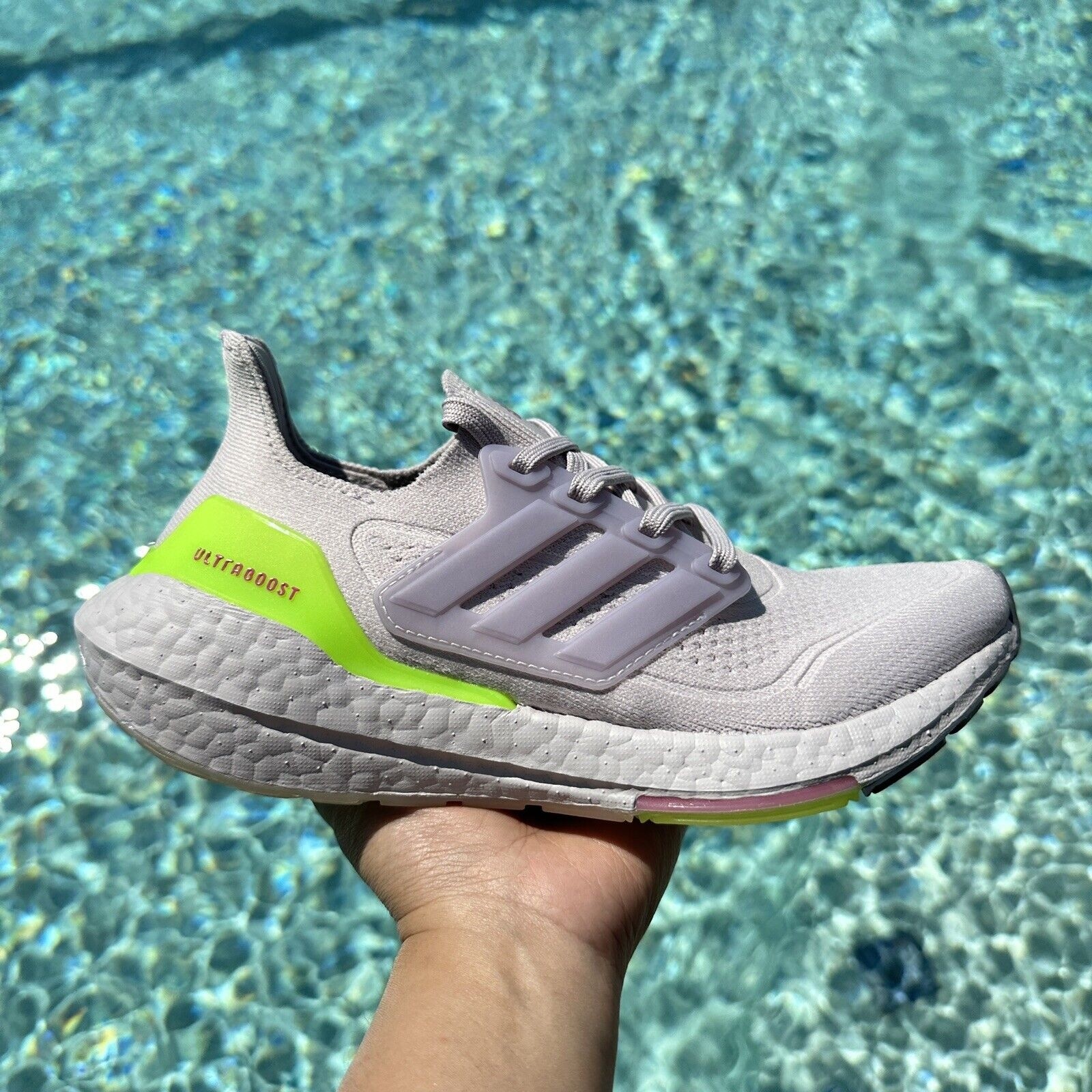 Women's Adidas Ultraboost 21 Ice Purple S23843